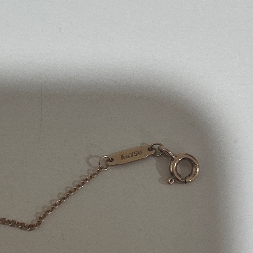 Tiffany Smile Pendant Rose Gold Small - Picture 3 of 3